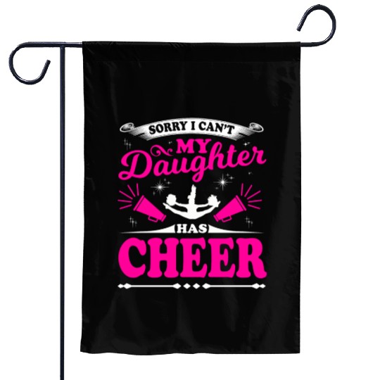My Daughter Cheer Mom Cheerleading Mother's Day Garden Flags