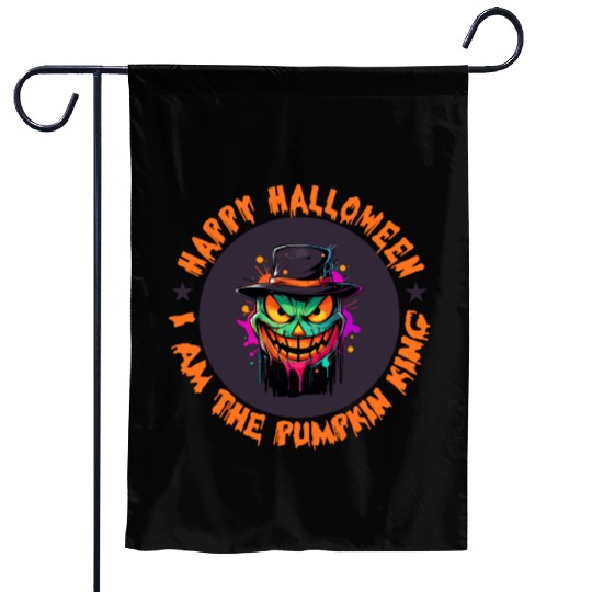 Happy Halloween Garden Flags
