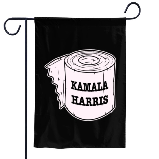 Kamala Harris Toilet Paper LIKE US ON FACEBOOK # Garden Flags