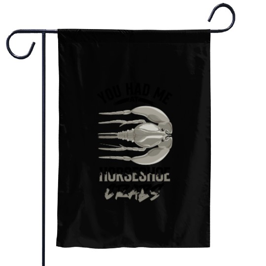 Horseshoe Crab Garden Flags