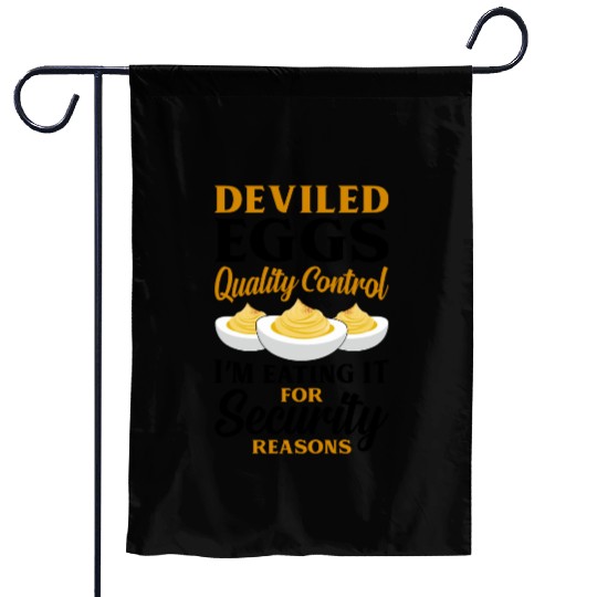 Funny Deviled Eggs Designs For Deviled Egg Lover Garden Flags