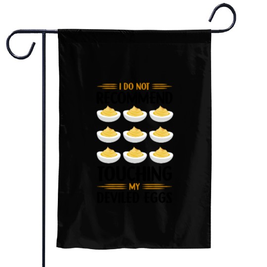 Funny Deviled Eggs Designs For Deviled Egg Lover Garden Flags