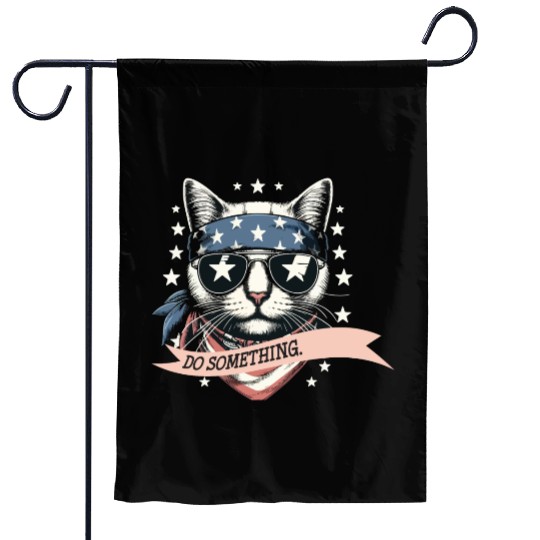 Cat Ladies Funny Kamala Harris 2024 Election Do So Garden Flags