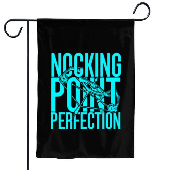 Archery Archer Nocking point perfection Garden Flags