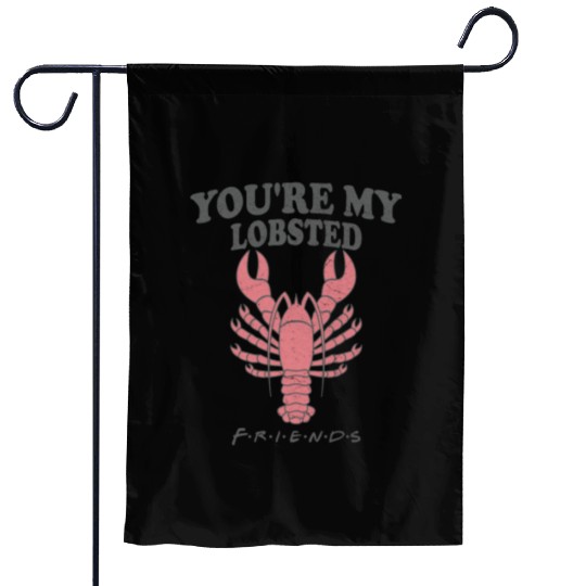 Friends You re My Lobster Rachel Ross Garden Flags