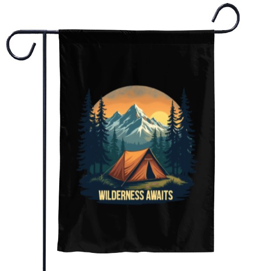 Wilderness Awaits Garden Flags | Embrace the Adventure