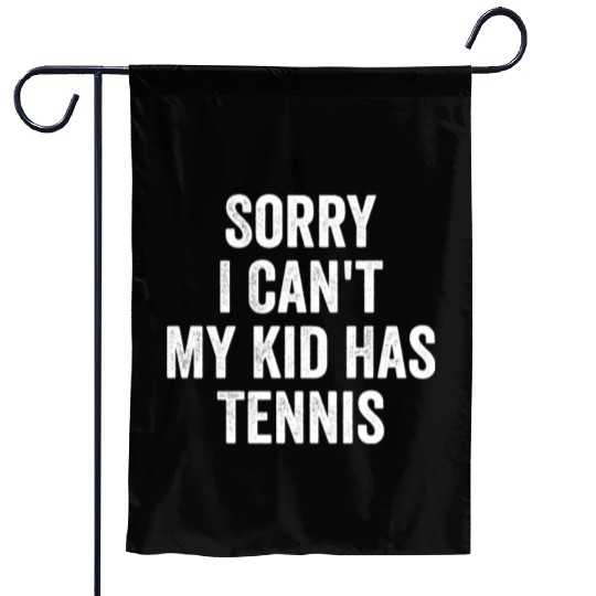 Tennis Parent Tennis Mom Dad Funny Garden Flags