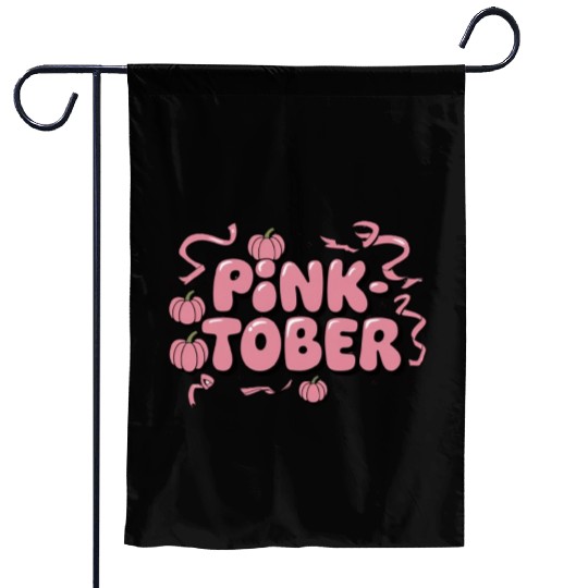 Boo for the Cure Garden Flags