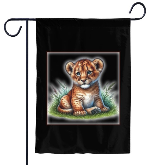 Cute baby animals Garden Flags