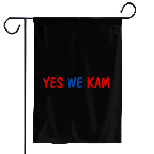 Yes We Kam America Voting Election Garden Flags