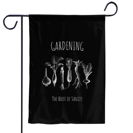 Gardening, the Root of Sanity: Whimsical Root Vege Garden Flags