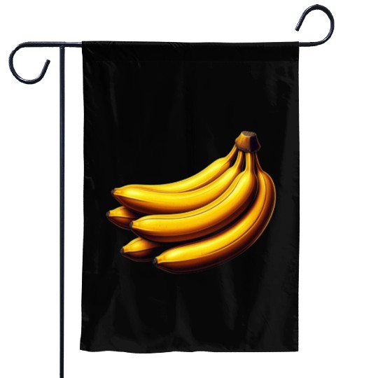 Banana food art bananas design 1 Garden Flags