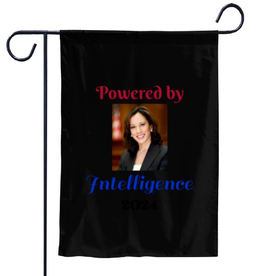Powered by Intelligence / Politics Garden Flags