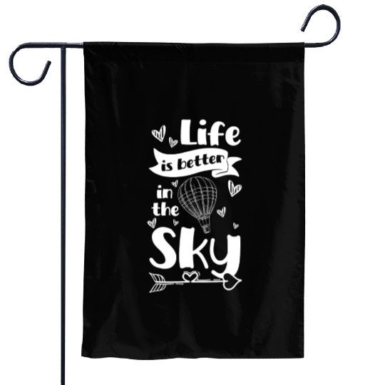 Hot Air Balloon Company Driving Sport Garden Flags