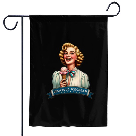 Ice-cream Garden Flags