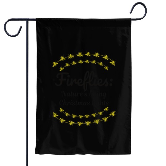 Fireflies Firefly Lightning Bug Insect Christmas Garden Flags