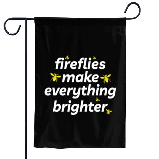 Fireflies Firefly Lightning Bug Insect Collector Garden Flags