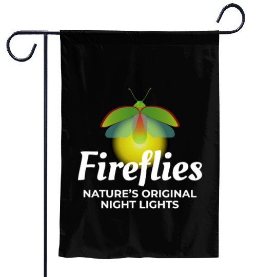 Fireflies Firefly Lightning Bug Insect Collector Garden Flags