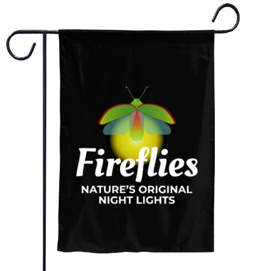 Fireflies Firefly Lightning Bug Insect Collector Garden Flags