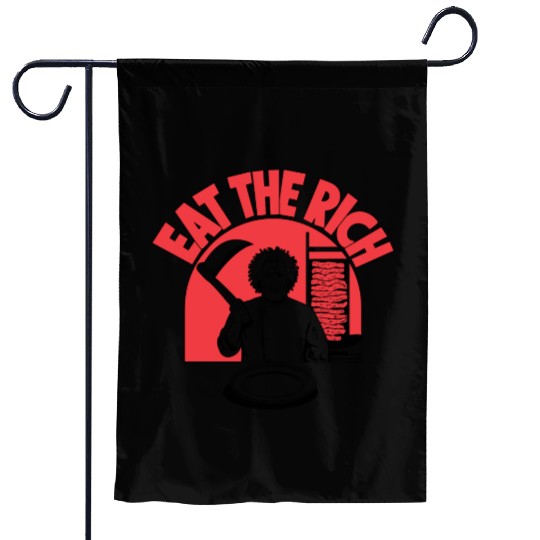 Eat The Rich Doner Döner Kebab Garden Flags