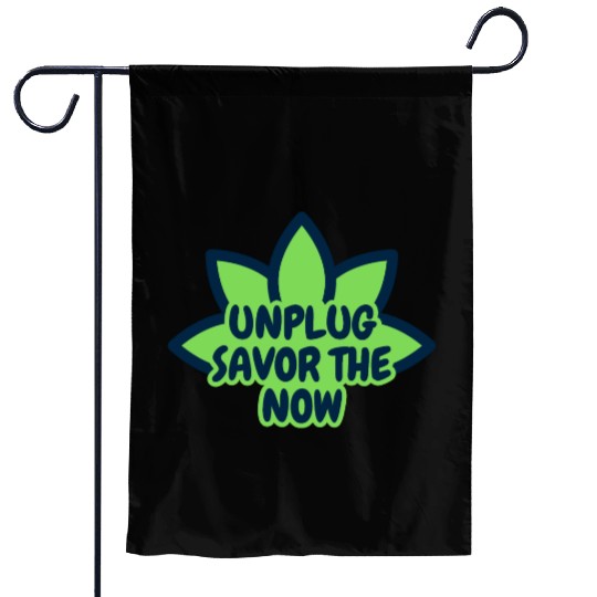 unplug Garden Flags