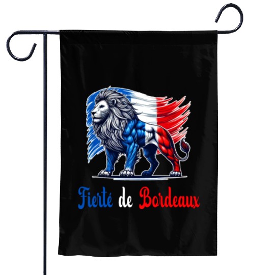 The pride Bordeaux flag design Garden Flags