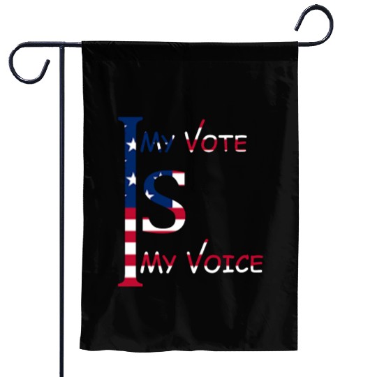 US Election vote and campaign Garden Flags