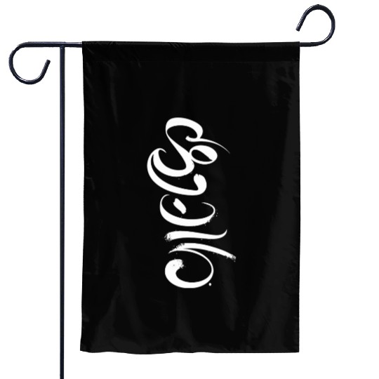 Ink Flow Embrace Garden Flags