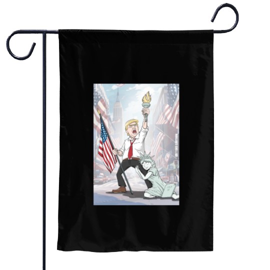 For the US, for the world, Trump must win. Garden Flags