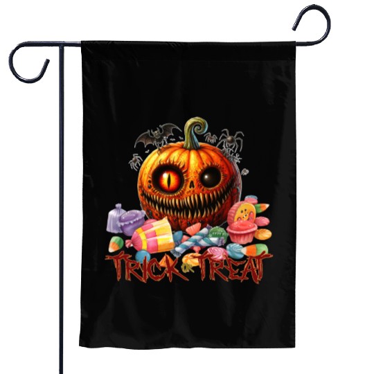 Trick or treat Garden Flags