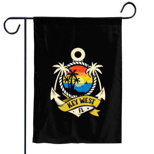 KEY-WEST FLORIDA Sunshine-State West Keys Garden Flags