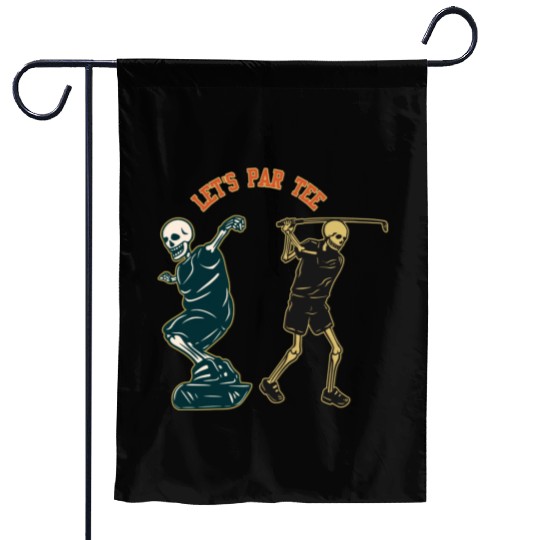 Garden Flags Softstyle unisexe patineur squelette