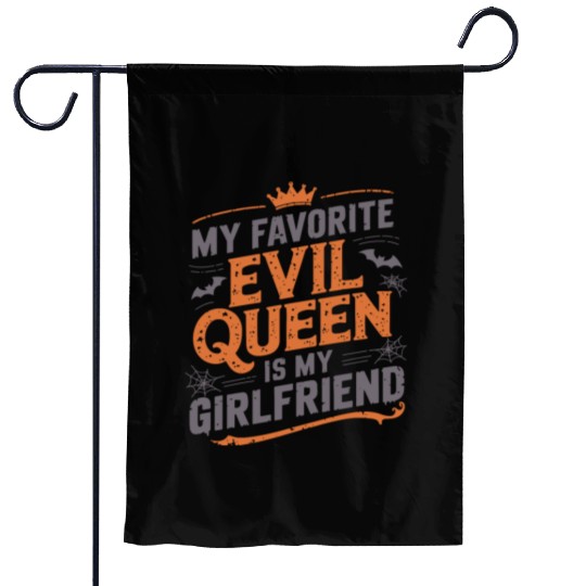 My Favorite Evil Queen Is My Girlfriend Garden Flags