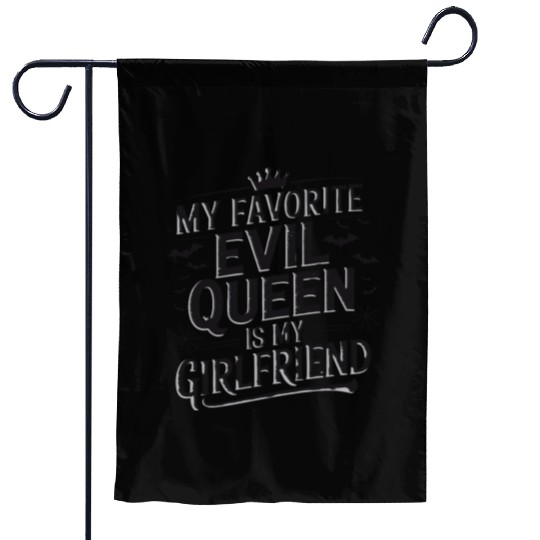 My Favorite Evil Queen Is My Girlfriend Garden Flags