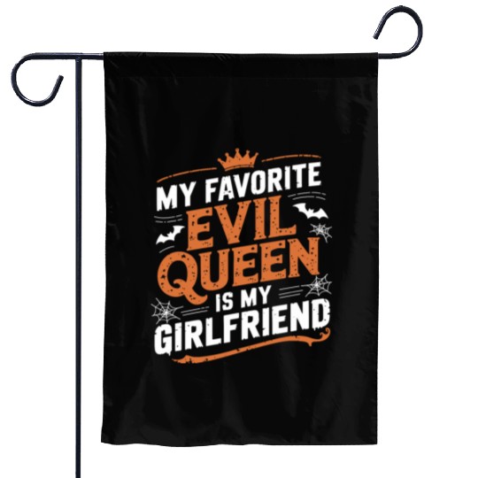 My Favorite Evil Queen Is My Girlfriend Garden Flags
