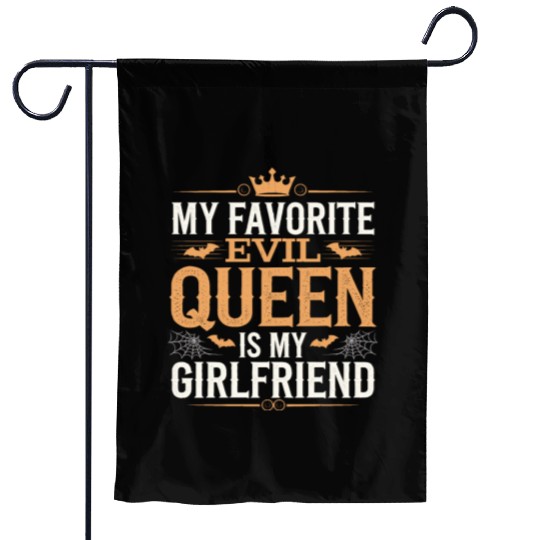My Favorite Evil Queen Is My Girlfriend Garden Flags