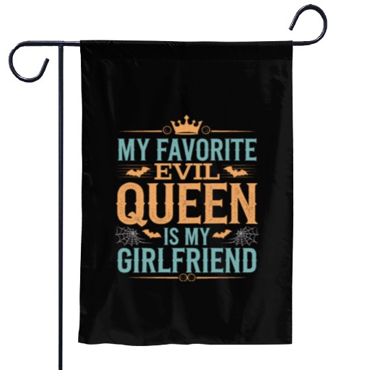My Favorite Evil Queen Is My Girlfriend Garden Flags