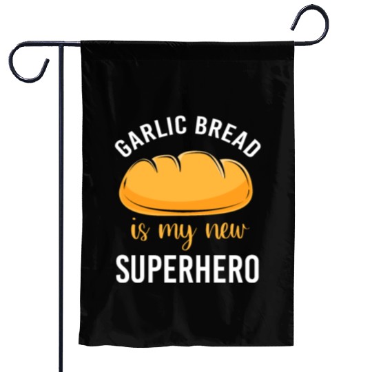 Bakery Baker Humor Food Lover Garlic Bread Garden Flags