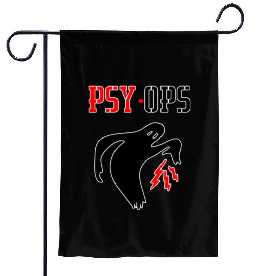 Psy-ops Secret Military Group US Armed Forces Garden Flags