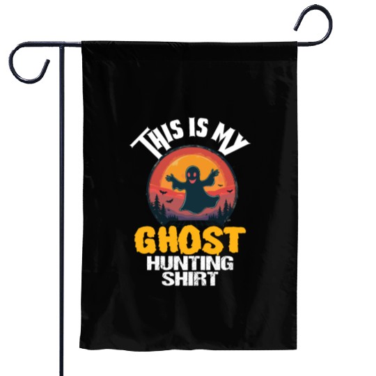 This is my ghost hunting Garden Flags