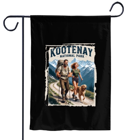 Kootenay National Park Adventure Nature Garden Flags