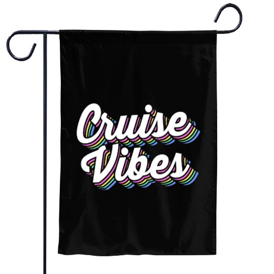 Family Vacation Trip Cousin Crew Cruise Vibes Garden Flags