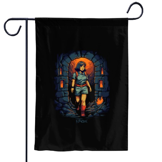 Explore the Dungeon with Dora Garden Flags
