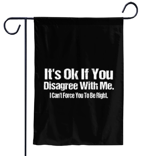 Graphic Novelty Humour Fun Garden Flags