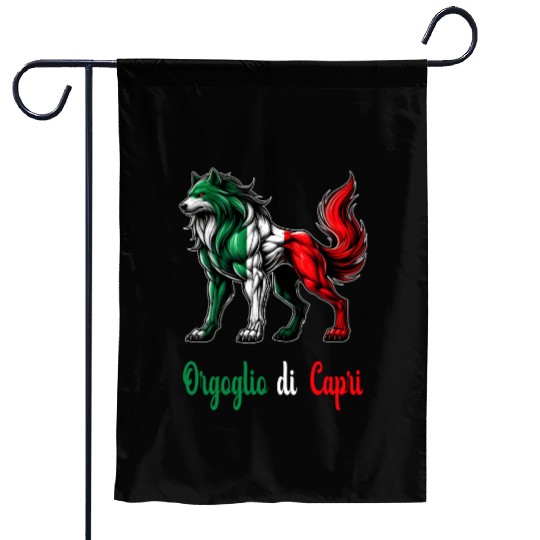 The pride of Capri Italy flag Garden Flags