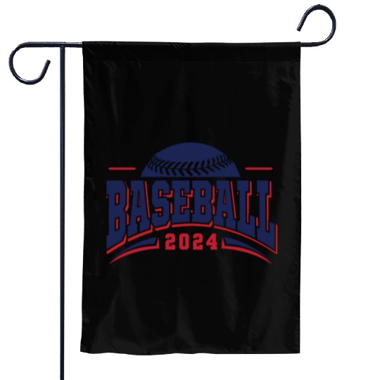 Retro Game Day Vintage San Diego Baseball Garden Flags