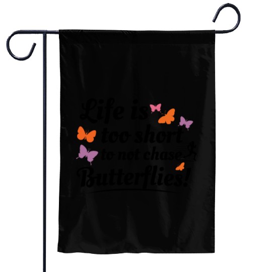 Butterfly Butterflies Insect Collector Entomology Garden Flags