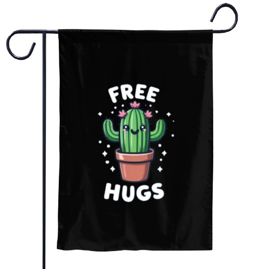 Free Hugs Garden Flags