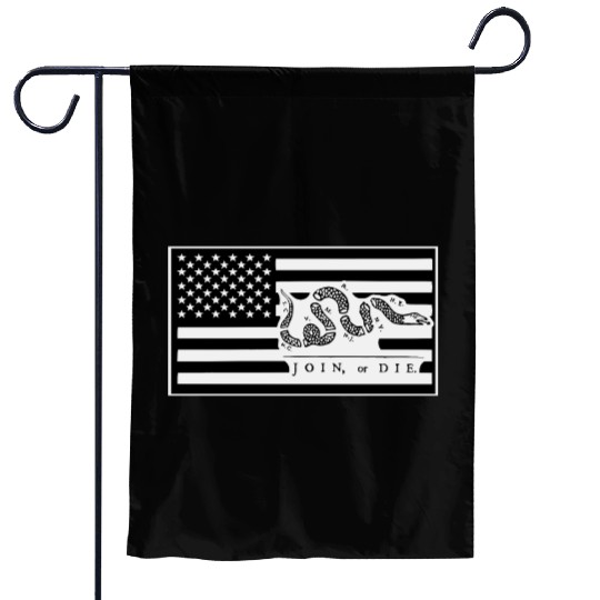 Join Or Die Flag 1776 LIKE US ON FACEBOOK # Garden Flags