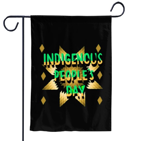 Indigenous People Logos Garden Flags